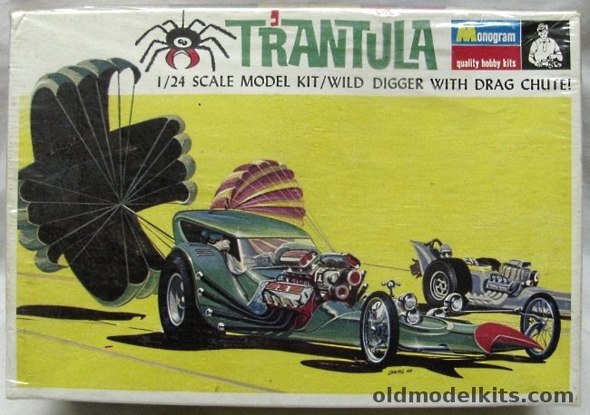 Monogram 1/24 T'rantula Show Rod (Tarantula Dragster), PC190-200 plastic model kit